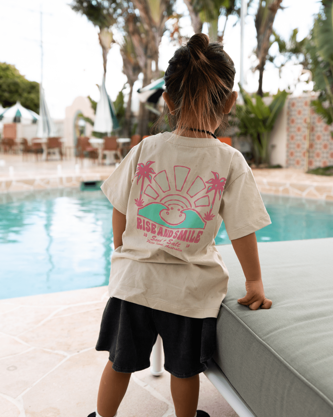 Rise & Smile Kids Tshirt - SAND N SALT