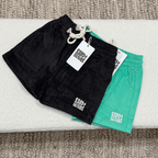 Black Cord Shorts - Kids - SAND N SALT