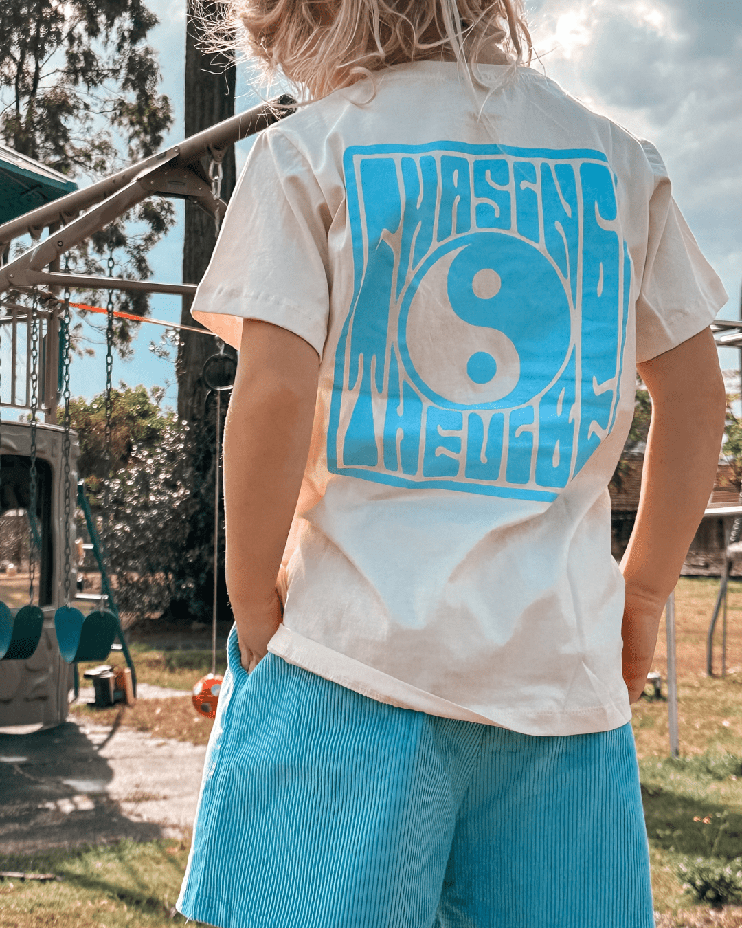 Chasing The Vibe Kids Tshirt - SAND N SALT