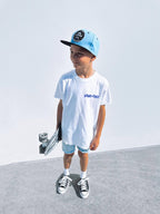 Chasing Waves and Good Energy Kids Tshirt - SAND N SALT