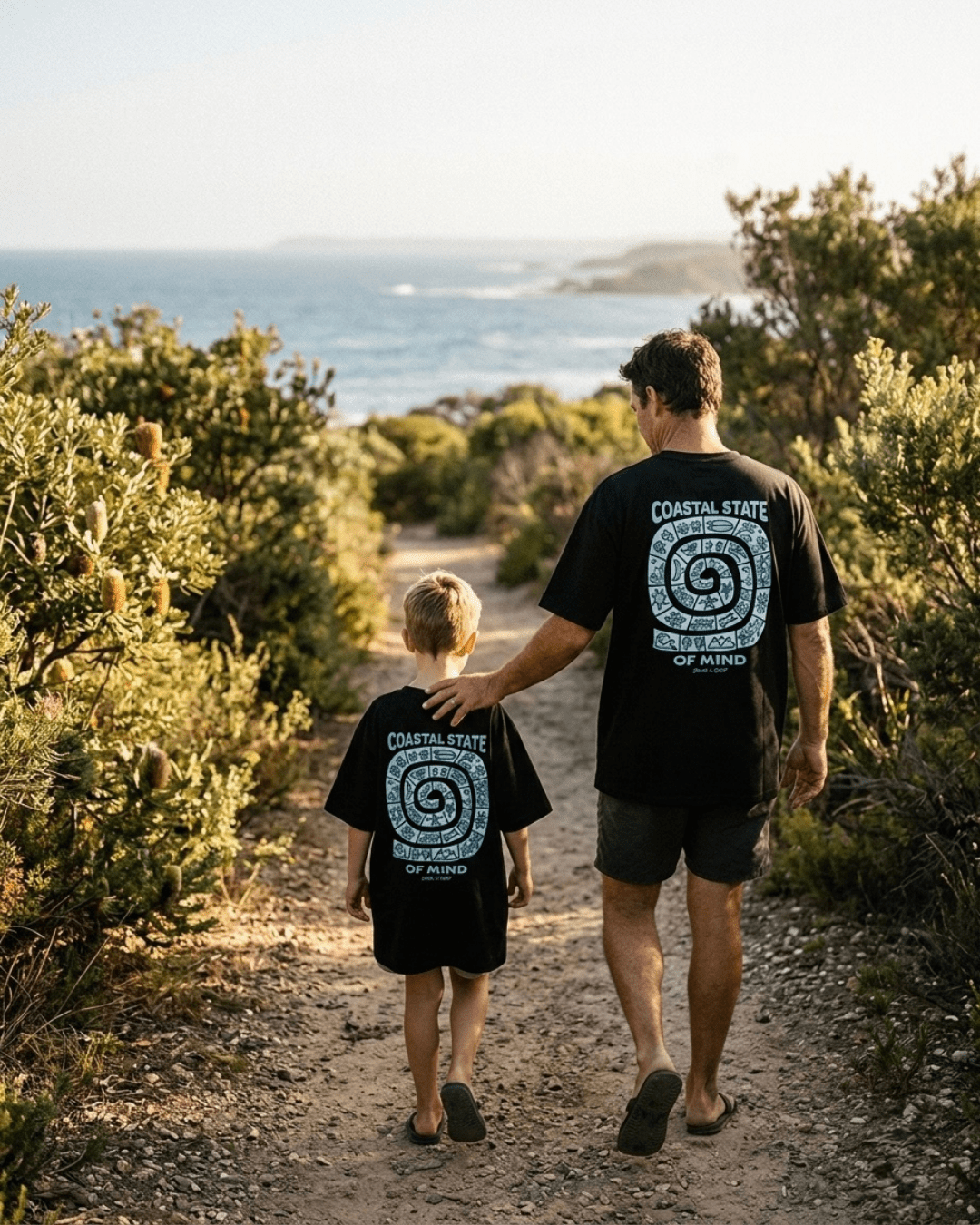 Coastal State of Mind Tee (Adults) - SAND N SALT