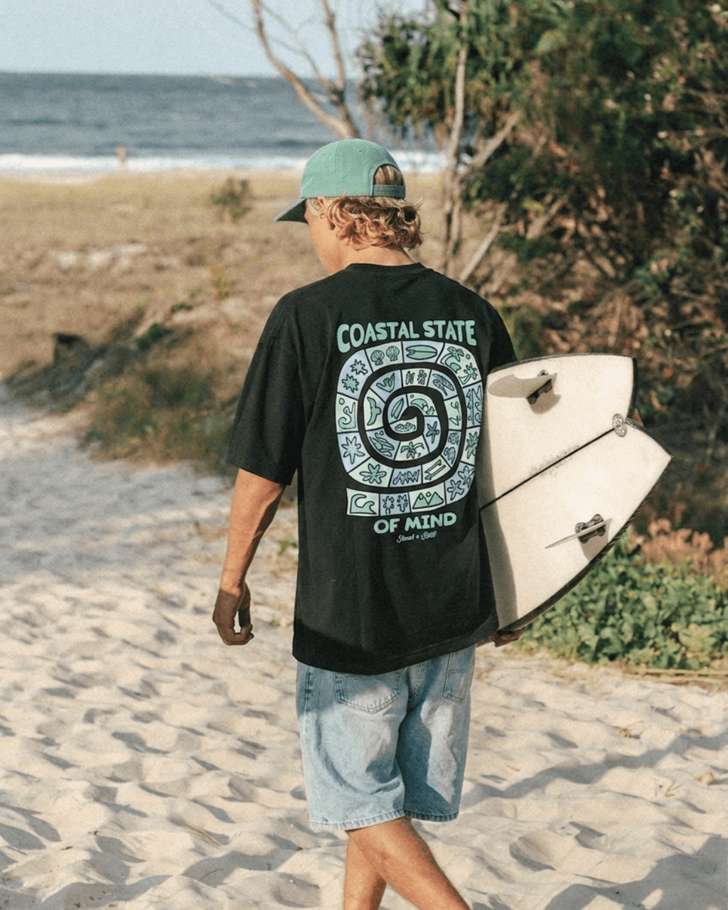 Coastal State of Mind Tee (Adults) - SAND N SALT