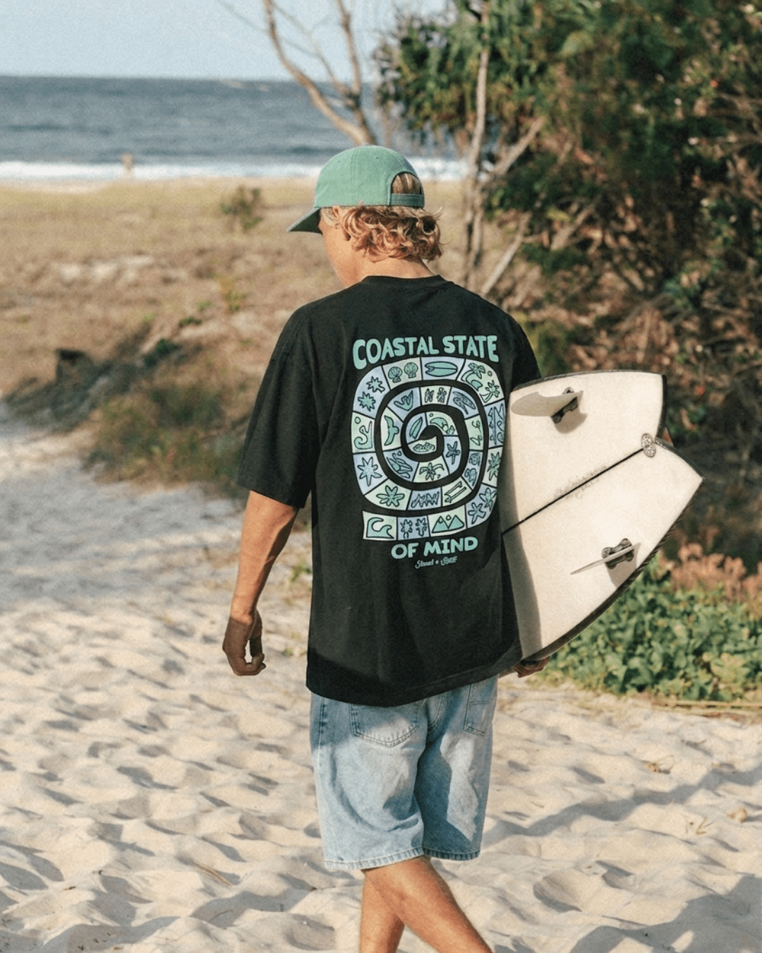 Coastal State of Mind Tee (Adults) - SAND N SALT