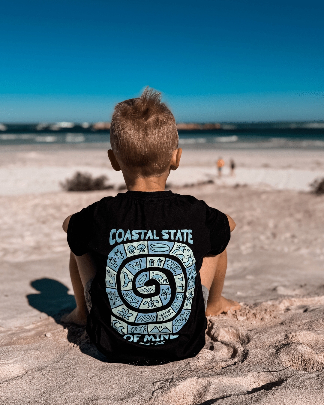 Coastal State of Mind Tee (Kids) - SAND N SALT