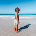 Flower Power Recycled Kids Boardshorts - SAND N SALT