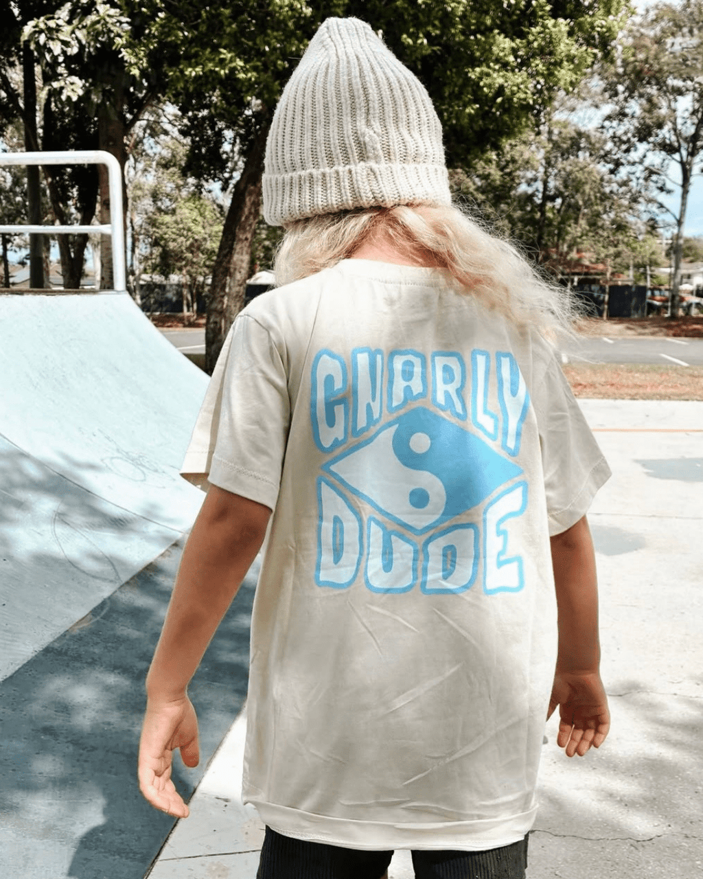 Gnarly Dude Kids Tshirt - SAND N SALT