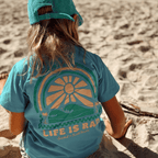 Life is Rad Tee – Sea Blue - SAND N SALT