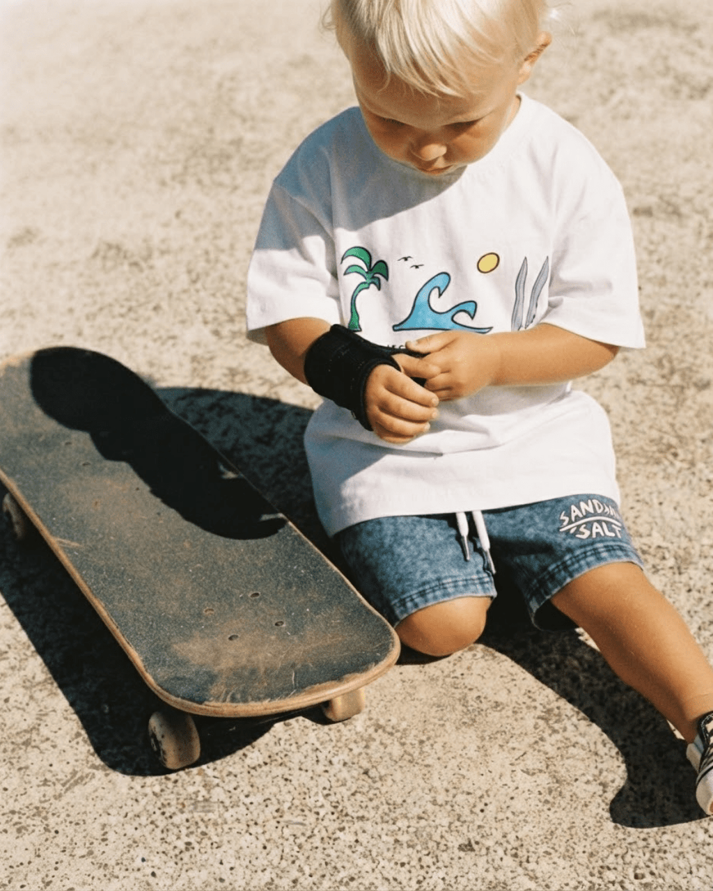 Life’s Better Salty Tee (White) - SAND N SALT