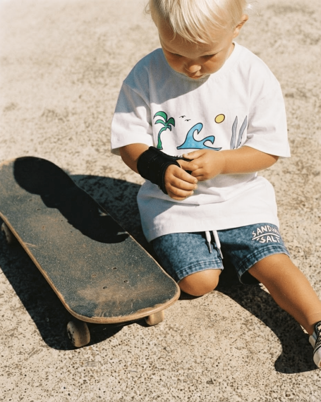 Life’s Better Salty Tee (White) - SAND N SALT