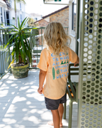 Catch the Wave Tee (Peach Sherbet)