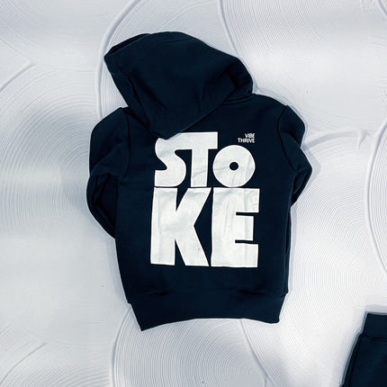 Stoke Navy Hoodie- Kids