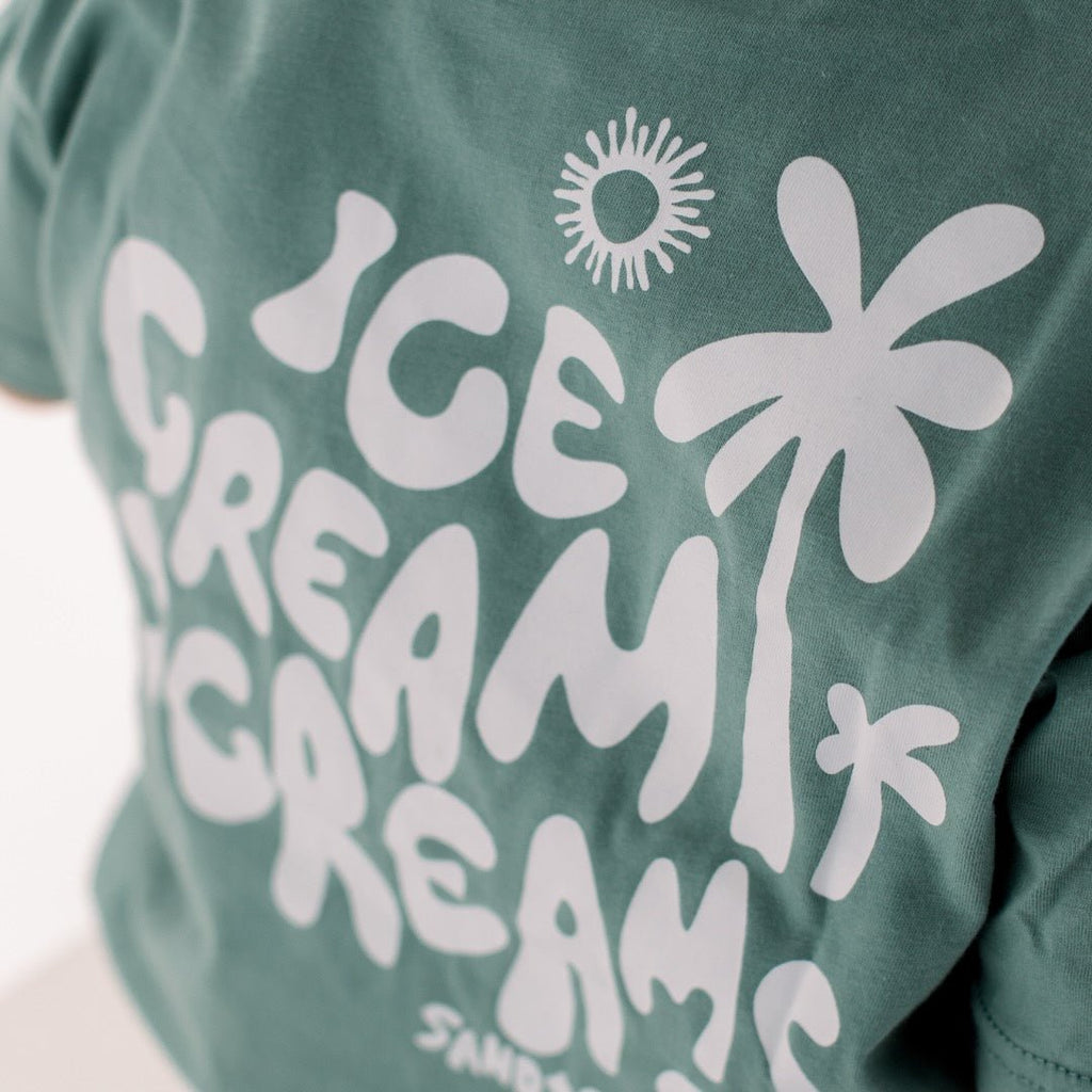 Ocean Dreams Sage Kids Tshirt - SAND N SALT