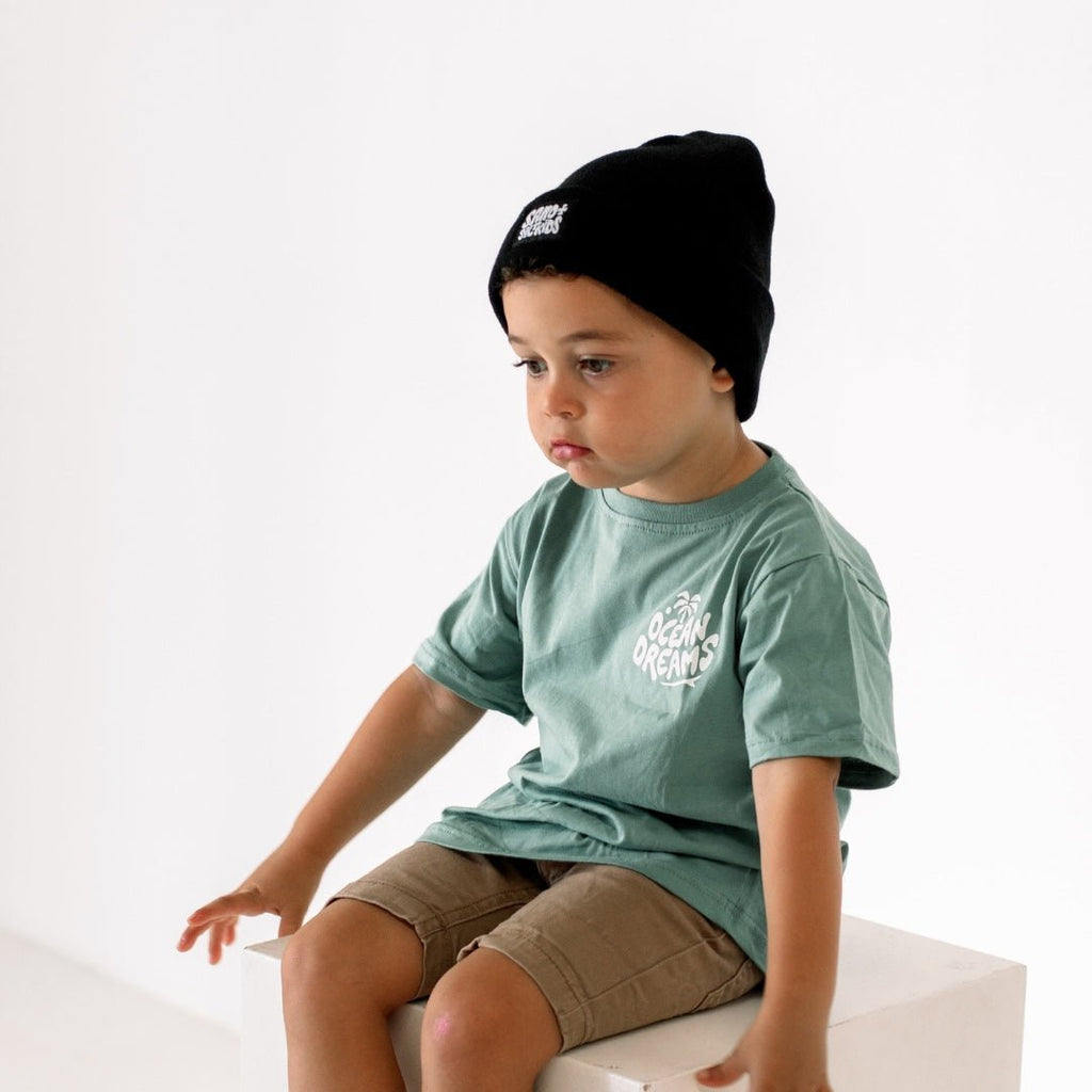 Ocean Dreams Sage Kids Tshirt - SAND N SALT