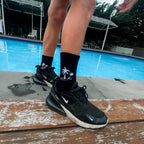 Palm Paradise Unisex Kids Socks - SAND N SALT