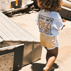 Retro Kids Shorts - Butter - SAND N SALT