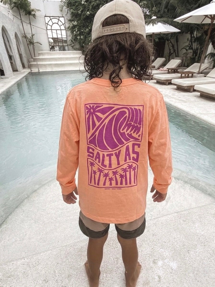 Salty As Long Sleeve Tee - SAND N SALT