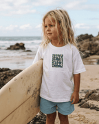 Salty Soul Kids White Tshirt - SAND N SALT