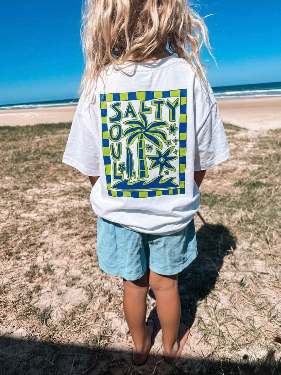 Salty Soul Tee - White - SAND N SALT