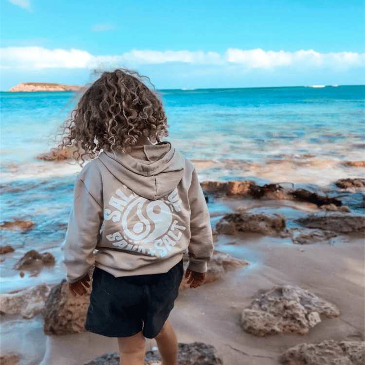 Sand Beige Hooded Jumper – Salty Soul - SAND N SALT