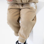 Sand Beige Track Pants - Kids - SAND N SALT