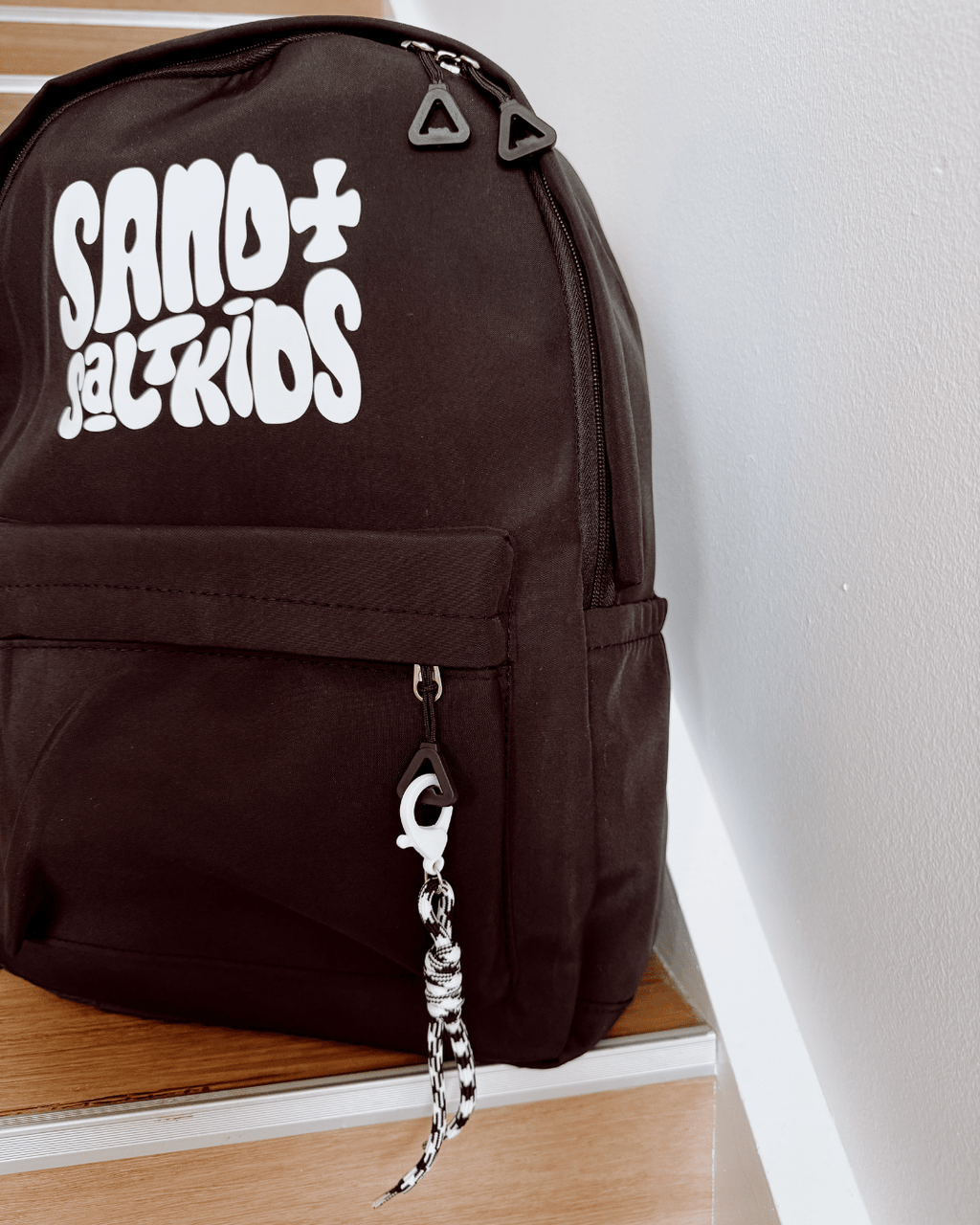 Sand + Salt Kids Backpack (Black) - SAND N SALT