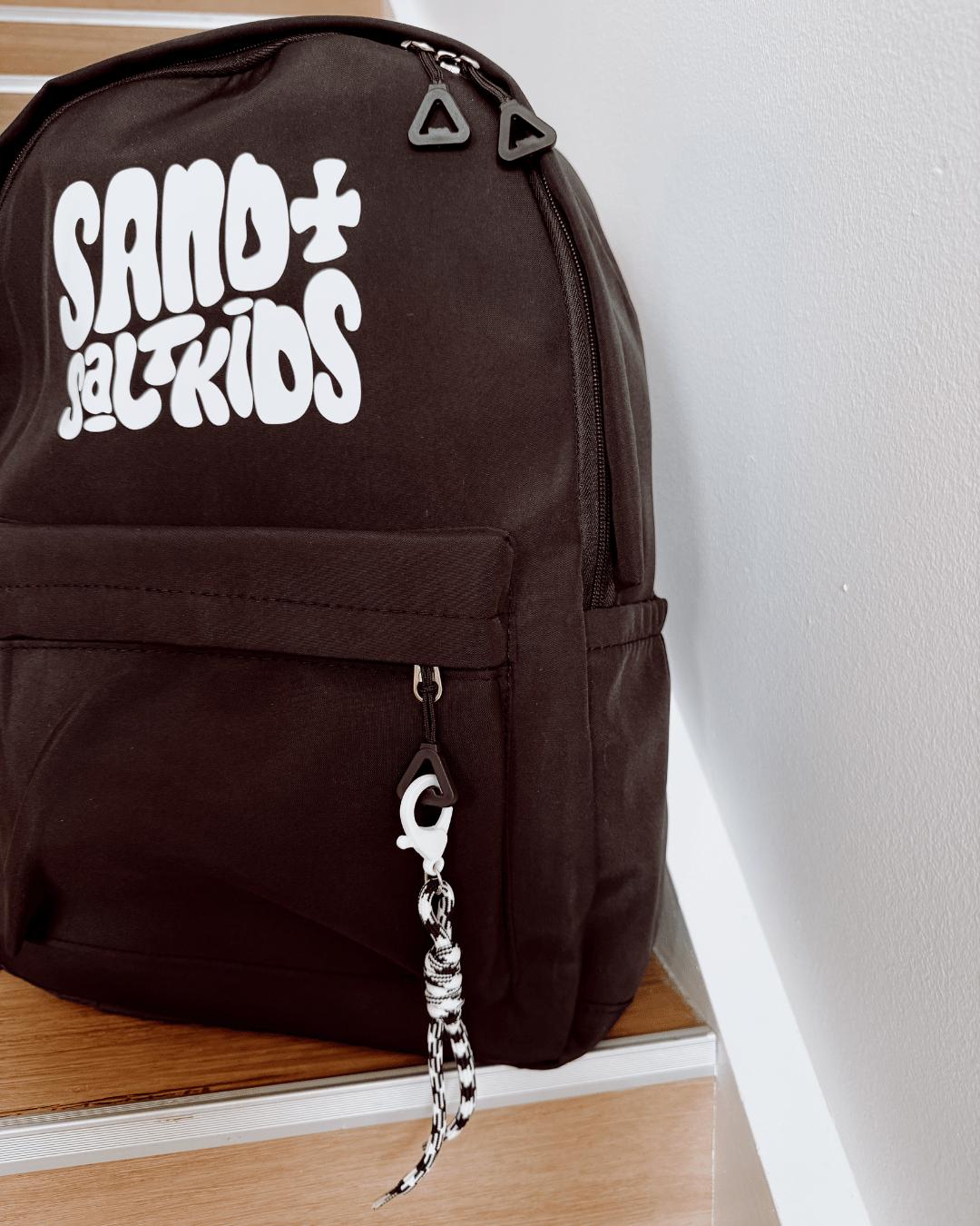 Sand + Salt Kids Backpack (Black) - SAND N SALT
