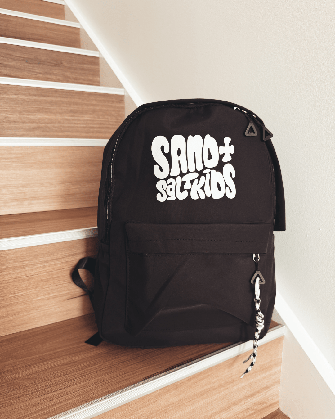 Sand + Salt Kids Backpack (Black) - SAND N SALT