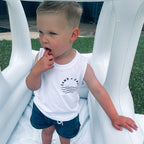 Sand + Salt Kids Raw Tank - SAND N SALT