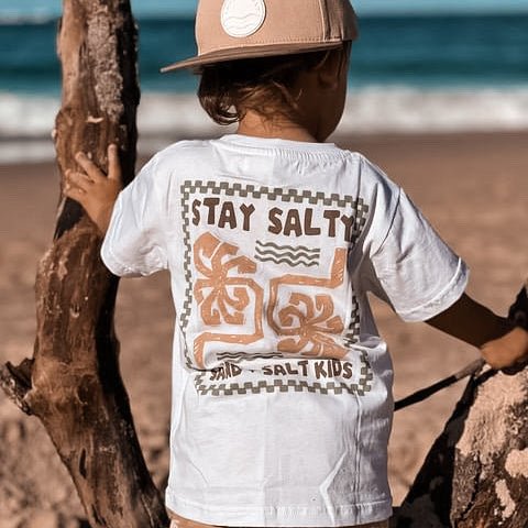 Stay Salty Kids Tshirt - SAND N SALT