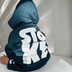 Stoke Navy Hoodie - Kids - SAND N SALT