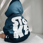 Stoke Navy Hoodie - Kids - SAND N SALT