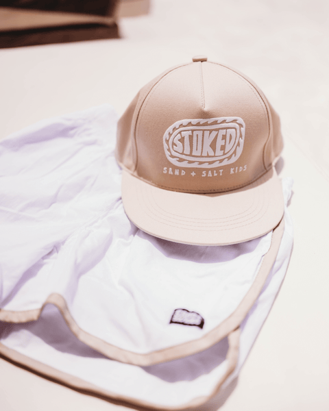 Stoked Snapback Cap Kids - SAND N SALT