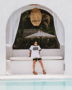 STOKED Tee White - SAND N SALT