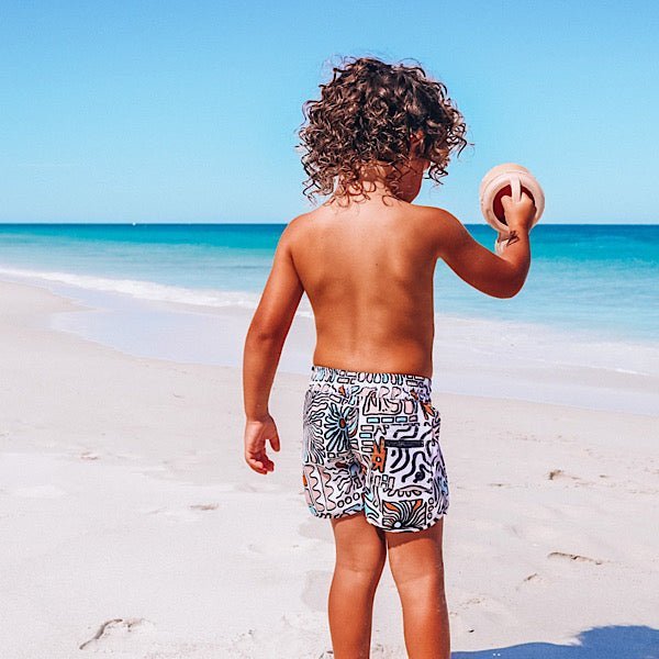 Sunshine Kids Recycled Boardshorts - SAND N SALT