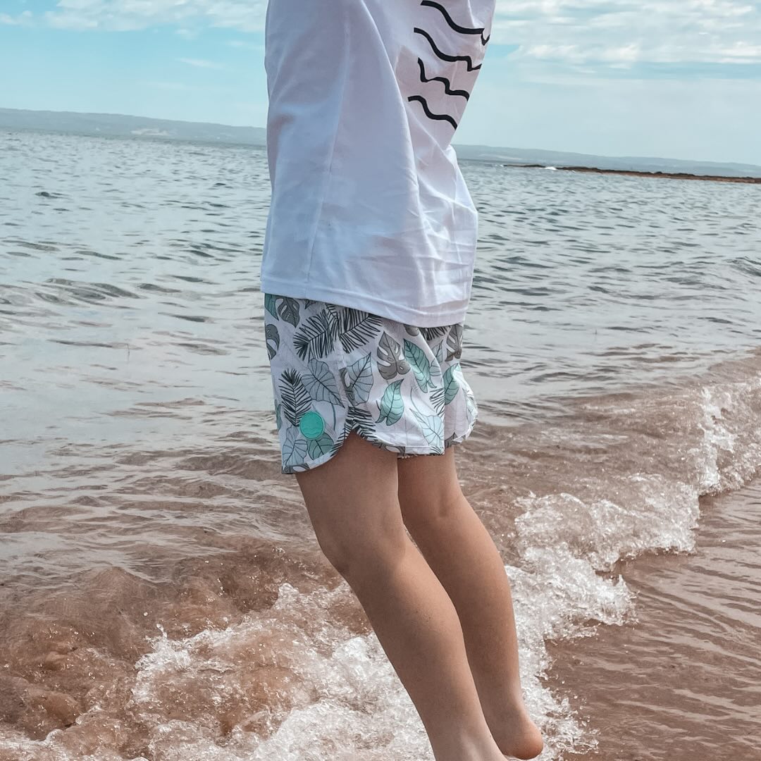 Tropical Green Kids Boardshorts - SAND N SALT