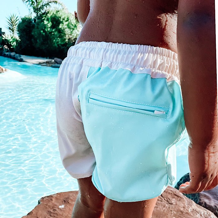 Two Tone Kids Recycled Boardshorts - SAND N SALT