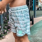Wavey Vibes Kids Recycled Boardshorts - SAND N SALT