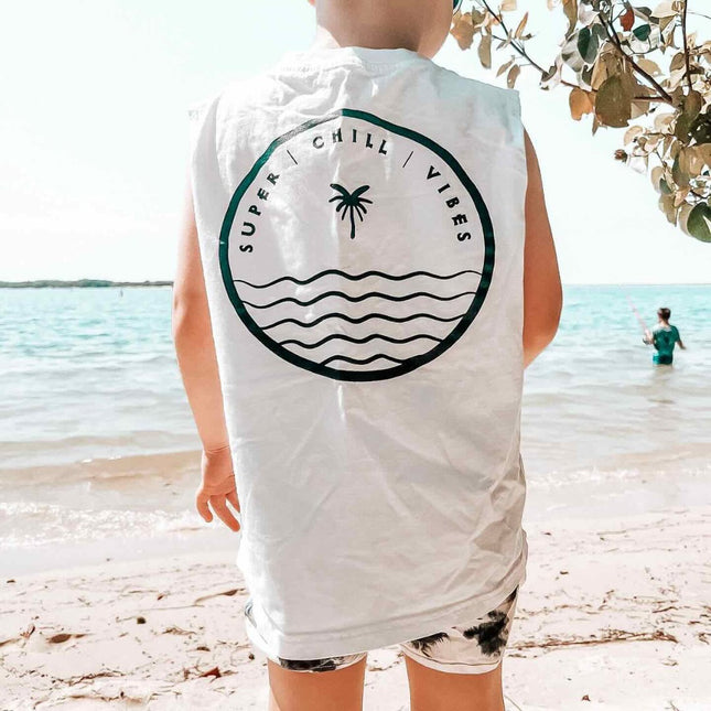 SUPER CHILL VIBES TANK - KIDS
