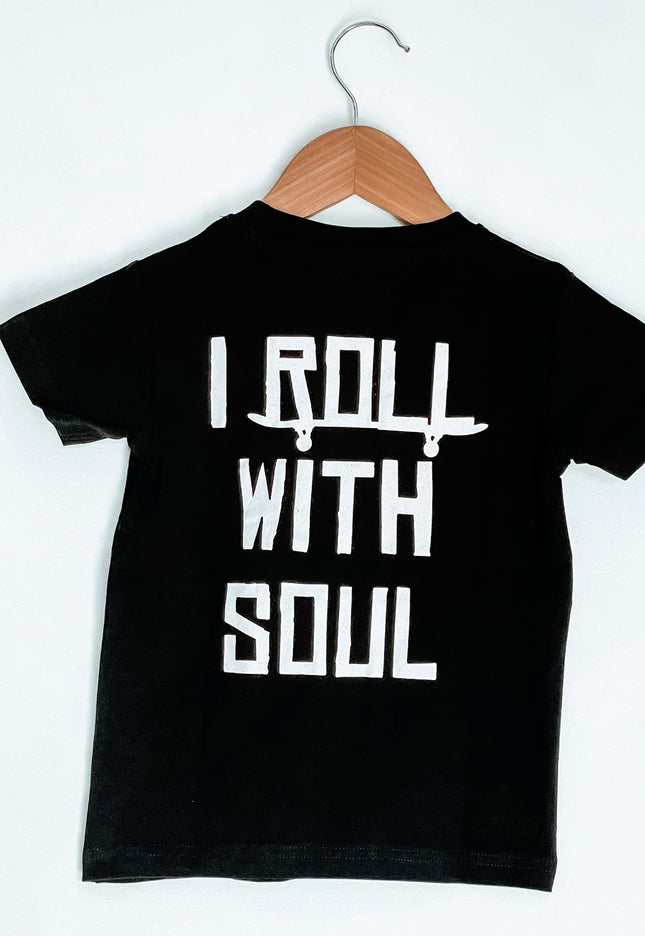 I roll with SOUL tee - SAND N SALT 