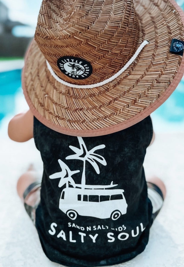Ocean Nomad Acid wash tank - SAND N SALT Kids clothing australia clothing& fashion surf clothes women’s beach clothes women’s surf clothes kids surf clothes kids beach clothes kids skate clothes kids skate tee kids surf tshirt cotton on kids ghanda rip curl industrie kids salty shreds vintage wash kids Trendy kids clothes 
