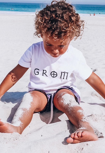 GROM kids tee - SAND N SALT Kids clothing australia clothing& fashion surf clothes women’s beach clothes women’s surf clothes kids surf clothes kids beach clothes kids skate clothes kids skate tee kids surf tshirt cotton on kids ghanda rip curl industrie kids salty shreds vintage wash kids Trendy kids clothes